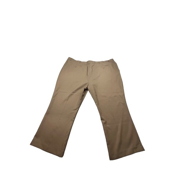 Haband Executive Division Mens 54x27 Brown Dress Pants Casual Office Wear - Picture 1 of 7